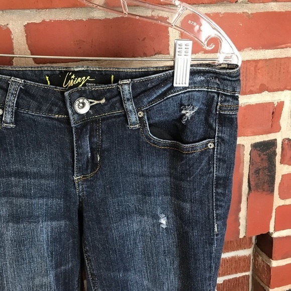 🔥Garage Super Skinny Distressed Jeans 05 - Picture 5 of 8